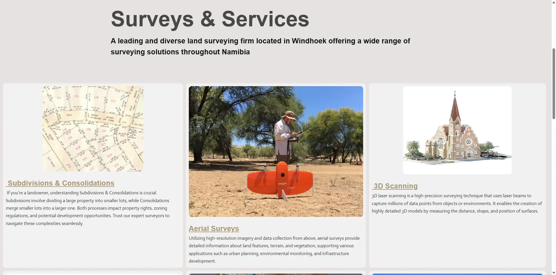 SASURV website cover